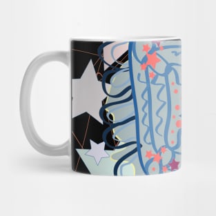 geometric abstraction Mug